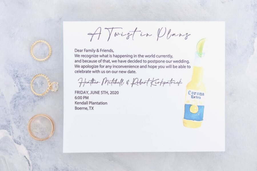 Heather and Matt had to abruptly push their wedding back a month due to COVID restrictions, and despite being one of the first events coming out of the shutdown, they were still able to have a wonderful celebration.