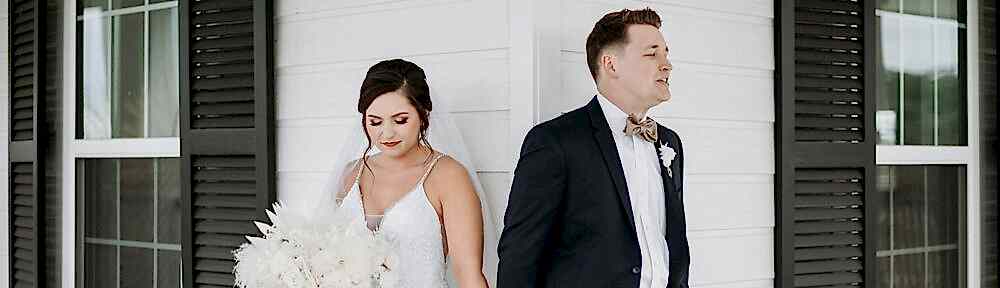 Could doing a first look at their Kendall Point wedding