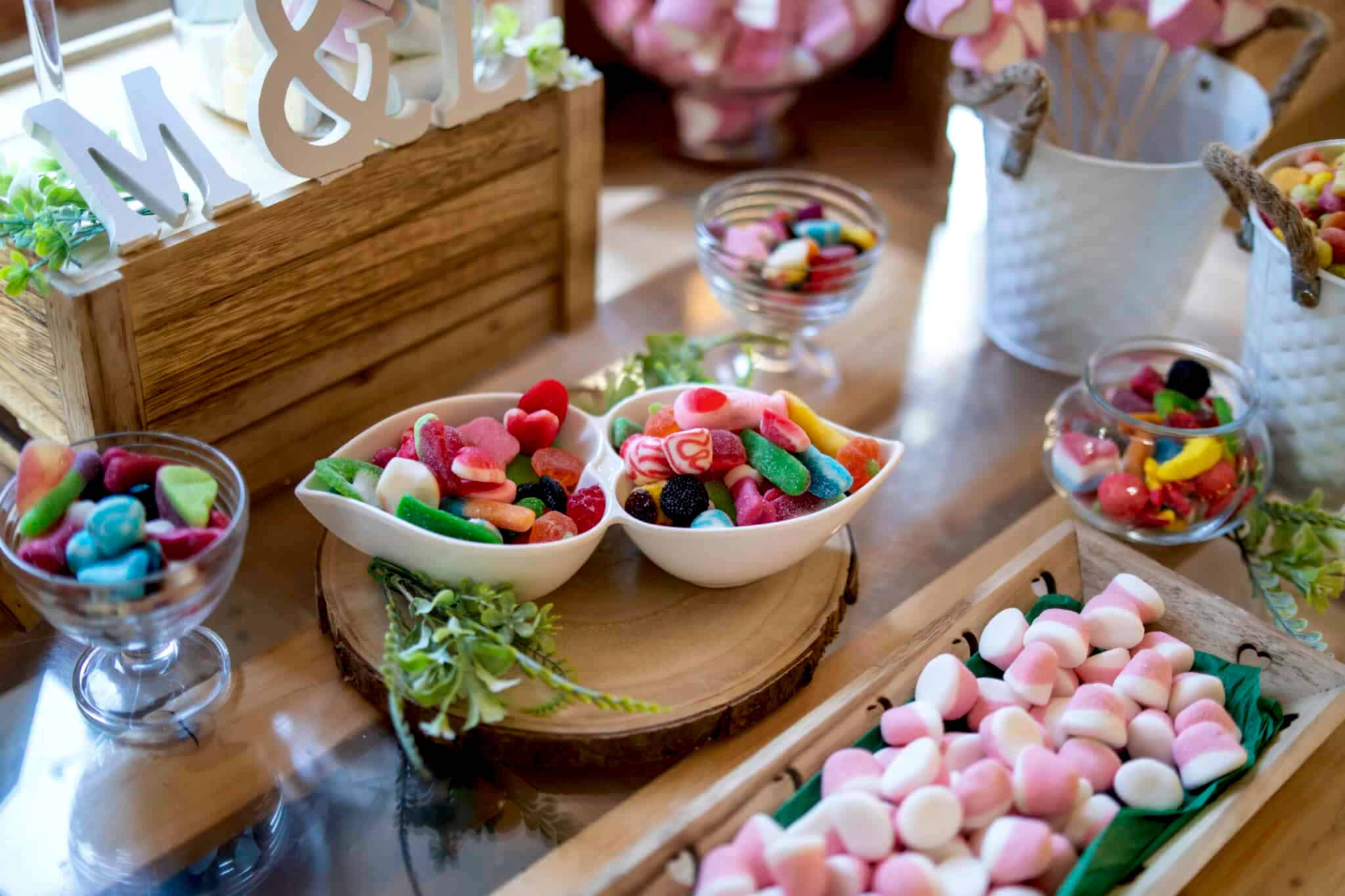 wedding candy bar